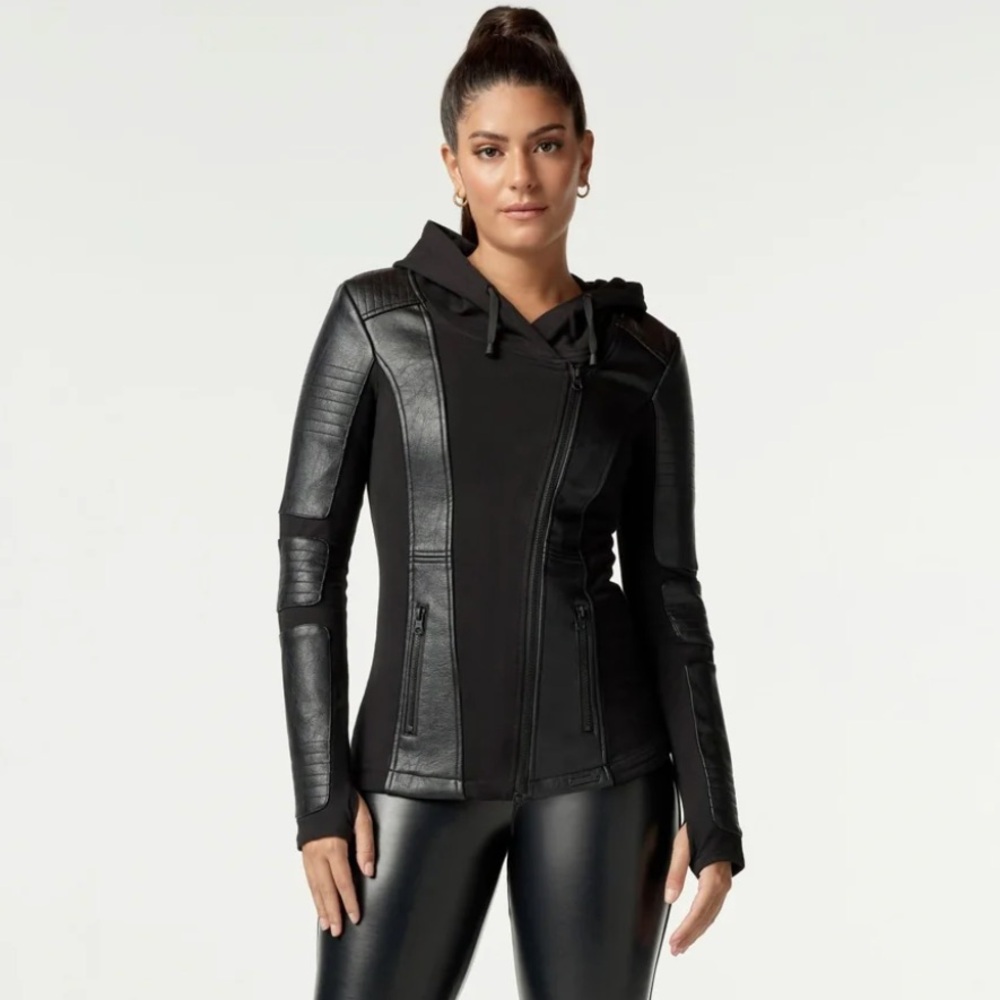 Blanc Noir Asym MotoJacket